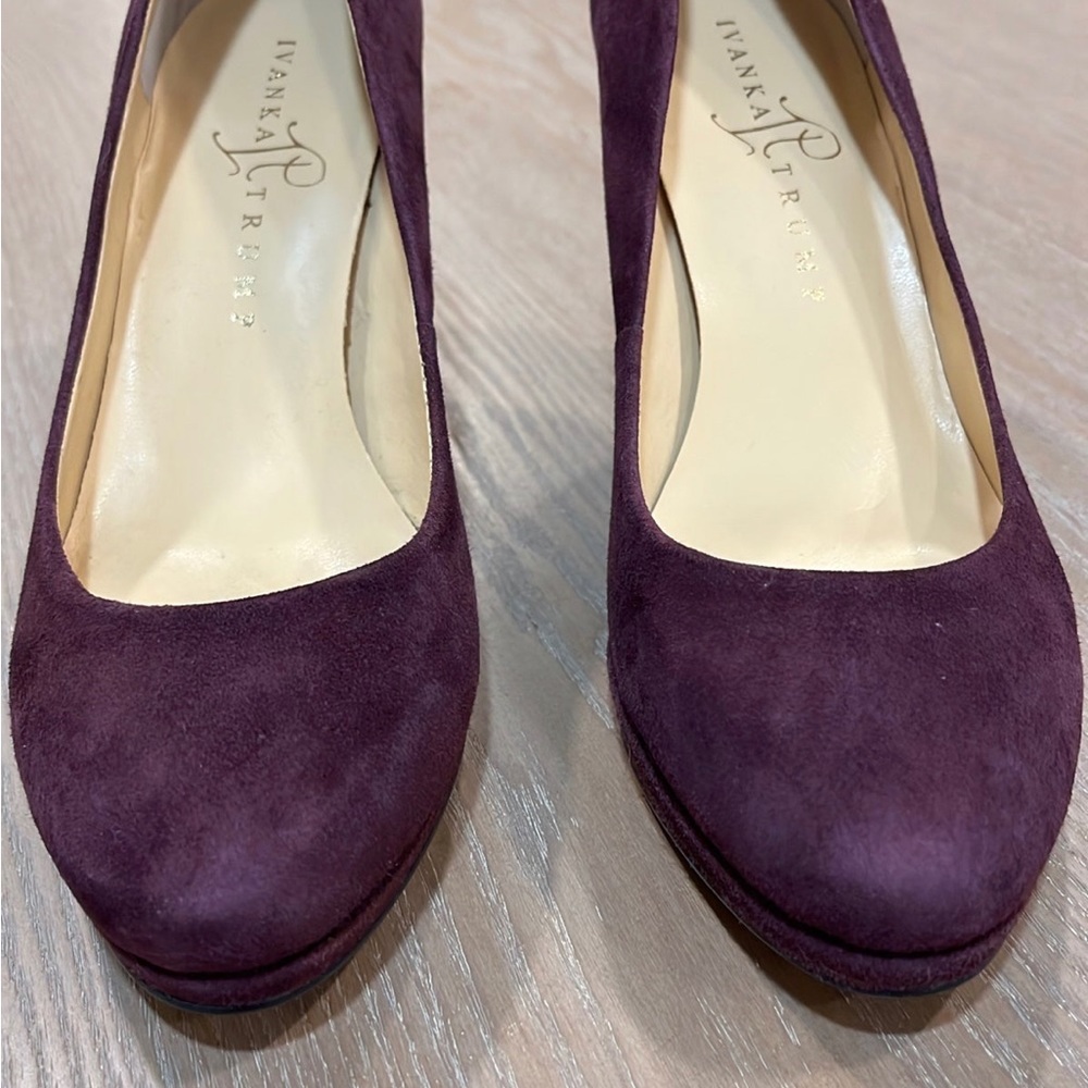IVANKA TRUMP ROUND-TOE WINE - Picture 8 of 9